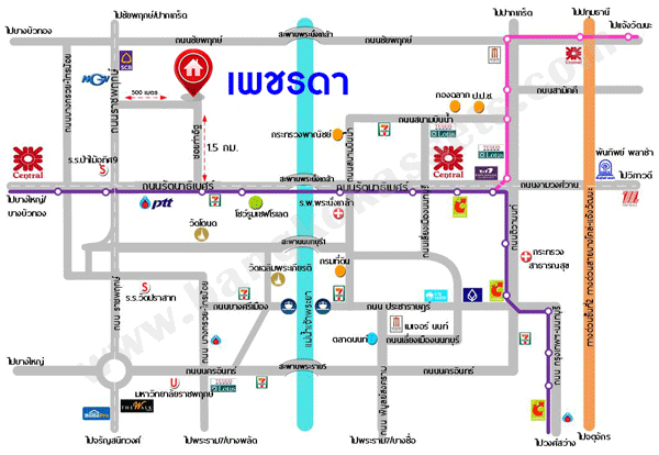 บ้านแฝดมือสองนนทบุรี โครงการ เพชรลดา ท่าอิฐ เนื้อที่ 43 ตร.ว. พื้นที่ใช้สอย 150 ตร.ม. ฟังก์ชัน 3 ห้องนอน 3 ห้องน้ำ 1 ที่จอดรถ พร้อมแถมฟรี! เครื่องปรับกาศ บนทำเลเข้าออกได้หลากหลายเส้นทาง เชื่อมต่อถนนราชพฤกษ์ ใกล้รถไฟฟ้าสายสีม่วง "สถานีบางรักน้อยท่าอิฐ" และจุดขึ้นทางด่วน "งามวงศ์วาน" จองเลย!